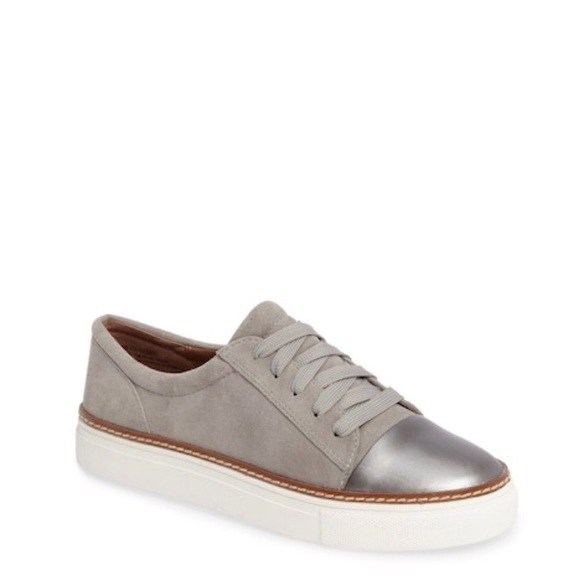 Caslon Shoes - Caslon Grey Suede Camden Sneaker